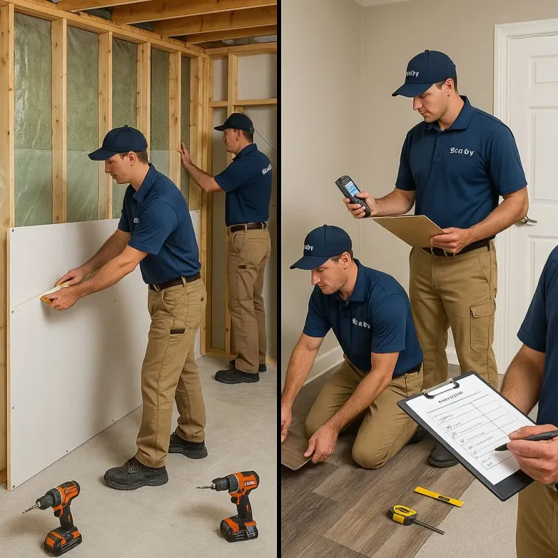 Repairs and Reconstruction process in Youngtown, AZ